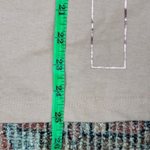 Good American Size 2 Pink T-shirt Rose Gold Medium Med NWT - Picture 8 of 9